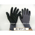 nitrile coated gloves